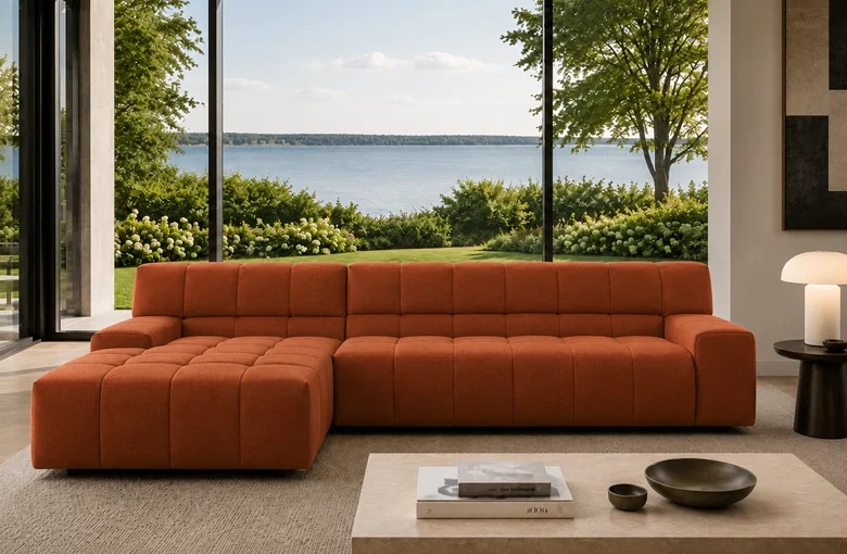 Nicoline Bric Sectional with Chaise
