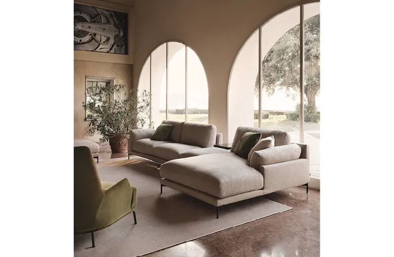 Nicoline Cadorna Open Sectional with Chaise