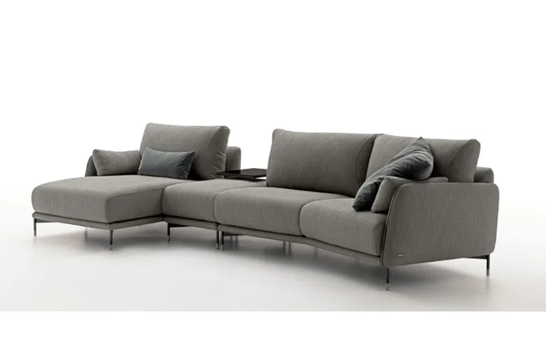 Nicoline Ghisolfa Curved Sectional with Chaise