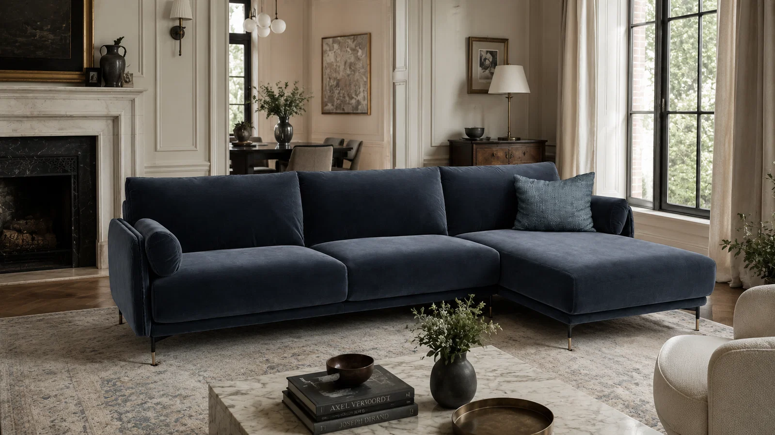 Nicoline Ghisolfa Sectional with Chaise