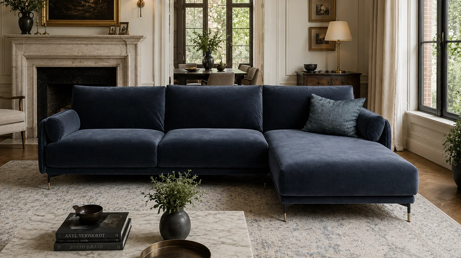 Nicoline Ghisolfa Sectional with Chaise