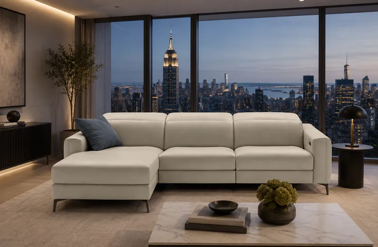 Nicoline Pisa Recliner Sectional with Chaise