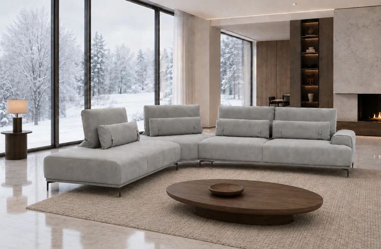 Nicoline Sirio Sectional with Peninsula