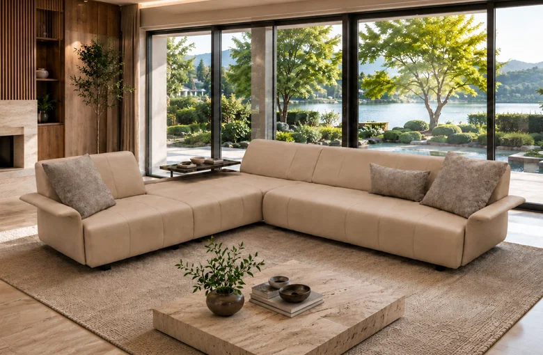 Nicoline Zara Light Sectional in L Shape