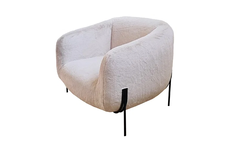 Saba Quickship Geo Lounge Chair Quickship