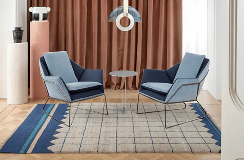 Saba Quickship New York Lounge Chair Quickship