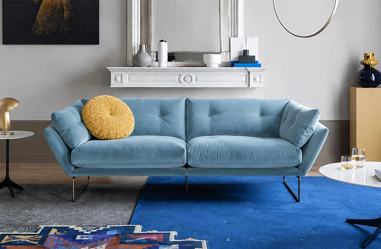 Saba Quickship New York Suite Sofa Quickship