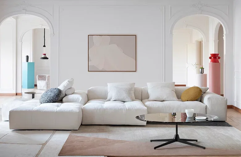 Saba Quickship Pixel Sofa Quickship