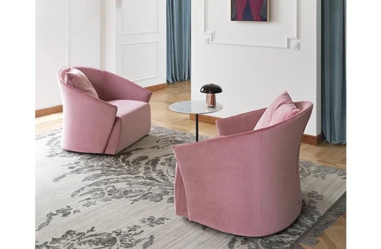 Saba Bustier Lounge Chair