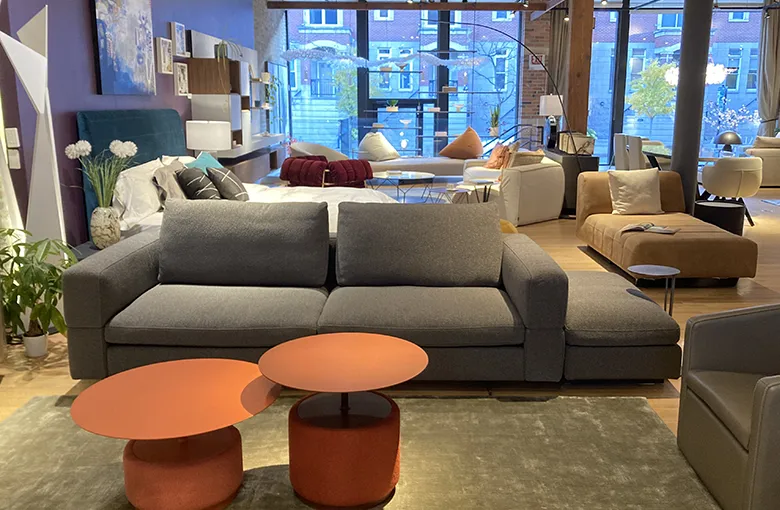 Sample Sale Evermore Sofa Sale: $5,125 | Retail: $12,814
