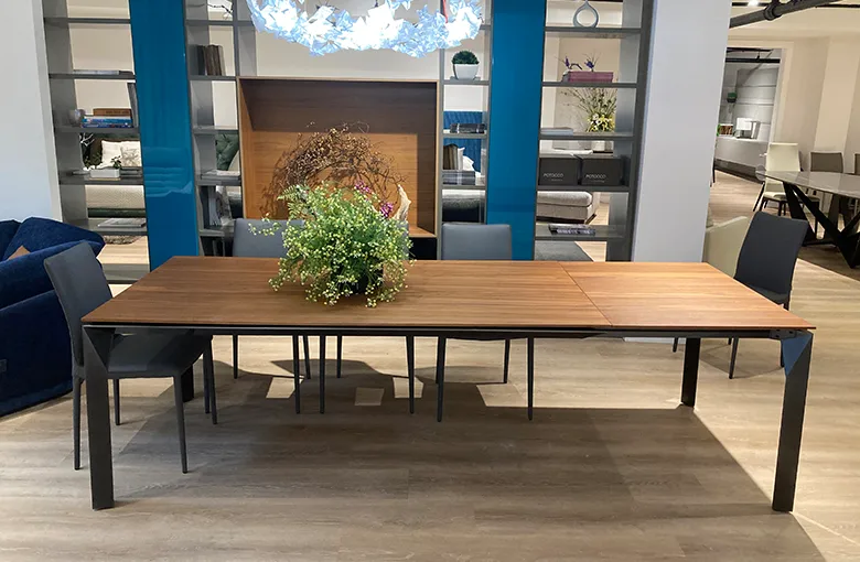 Sample Sale Mirage Extendable Dining Table Sale: $4,292 | Retail: $9,539