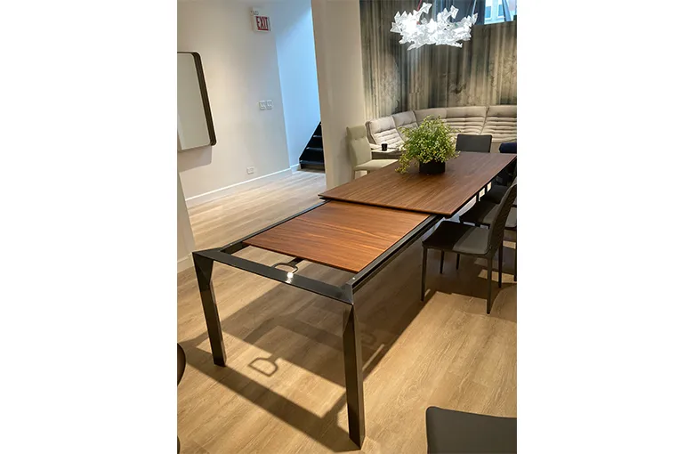 Sample Sale Mirage Extendable Dining Table Sale: $4,292 | Retail: $9,539