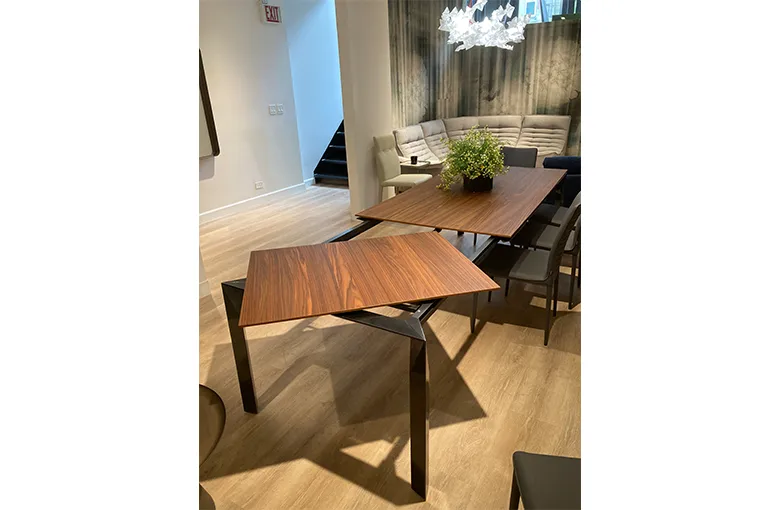 Sample Sale Mirage Extendable Dining Table Sale: $4,292 | Retail: $9,539