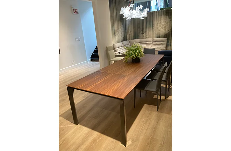 Sample Sale Mirage Extendable Dining Table Sale: $4,292 | Retail: $9,539
