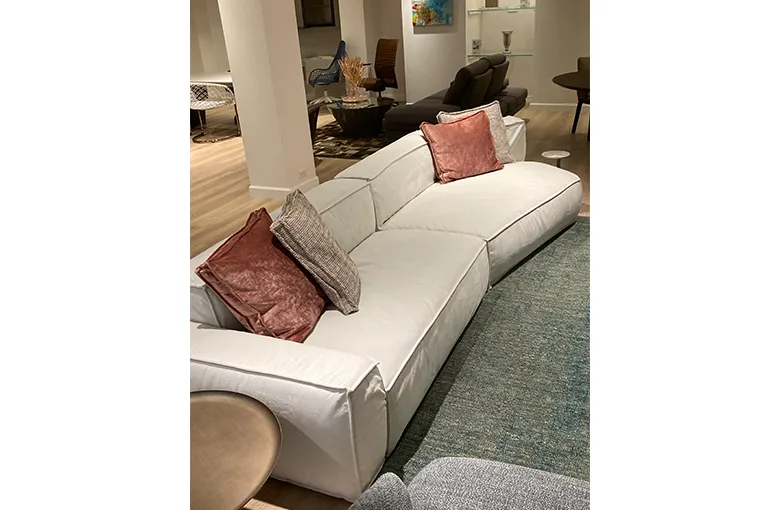 Sample Sale Peanut Sofa Sale: $6,011 | Retail: $12,023